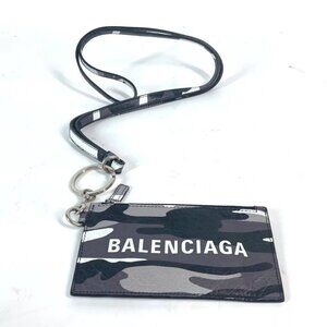 BALENCIAGA Wallet camouflage Card Holder
